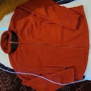 Patagonia Rusty 🍊 fleece hooded jacket